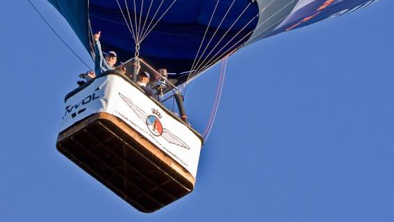 Ballonvaart voor Prijswinnaars!
