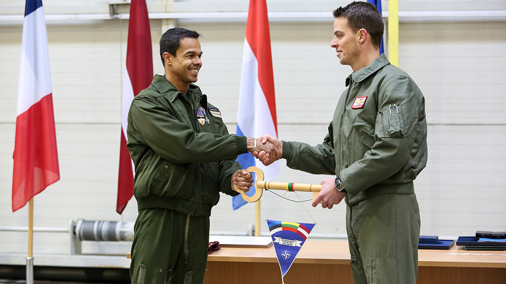 Baltic Air Policing missie van start