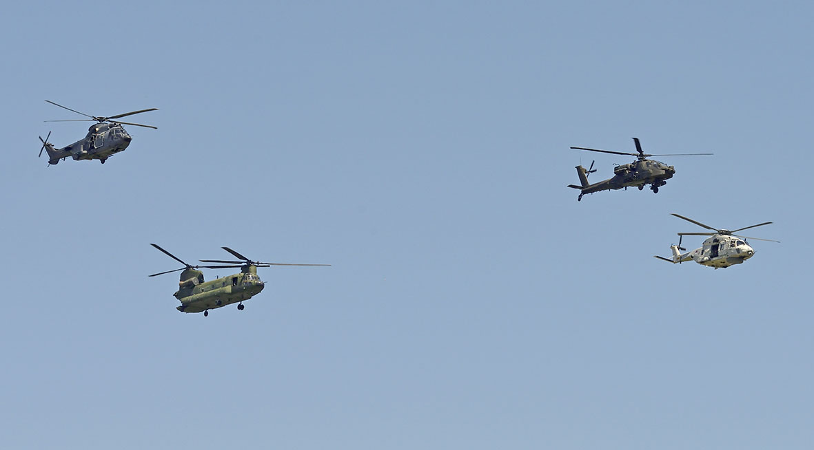 10 jaar Defensie Helikopter Commando
