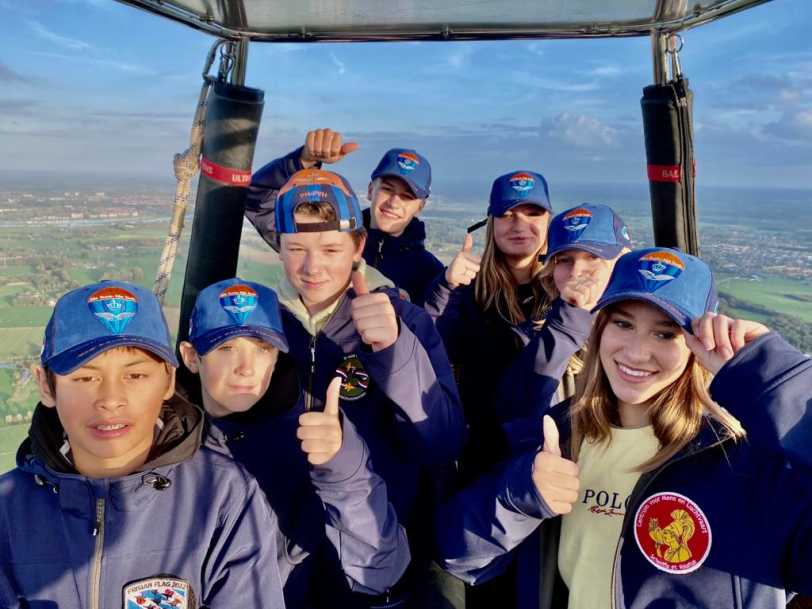 Ballonvaren met de NL Aircadets, een bijzondere kennismaking