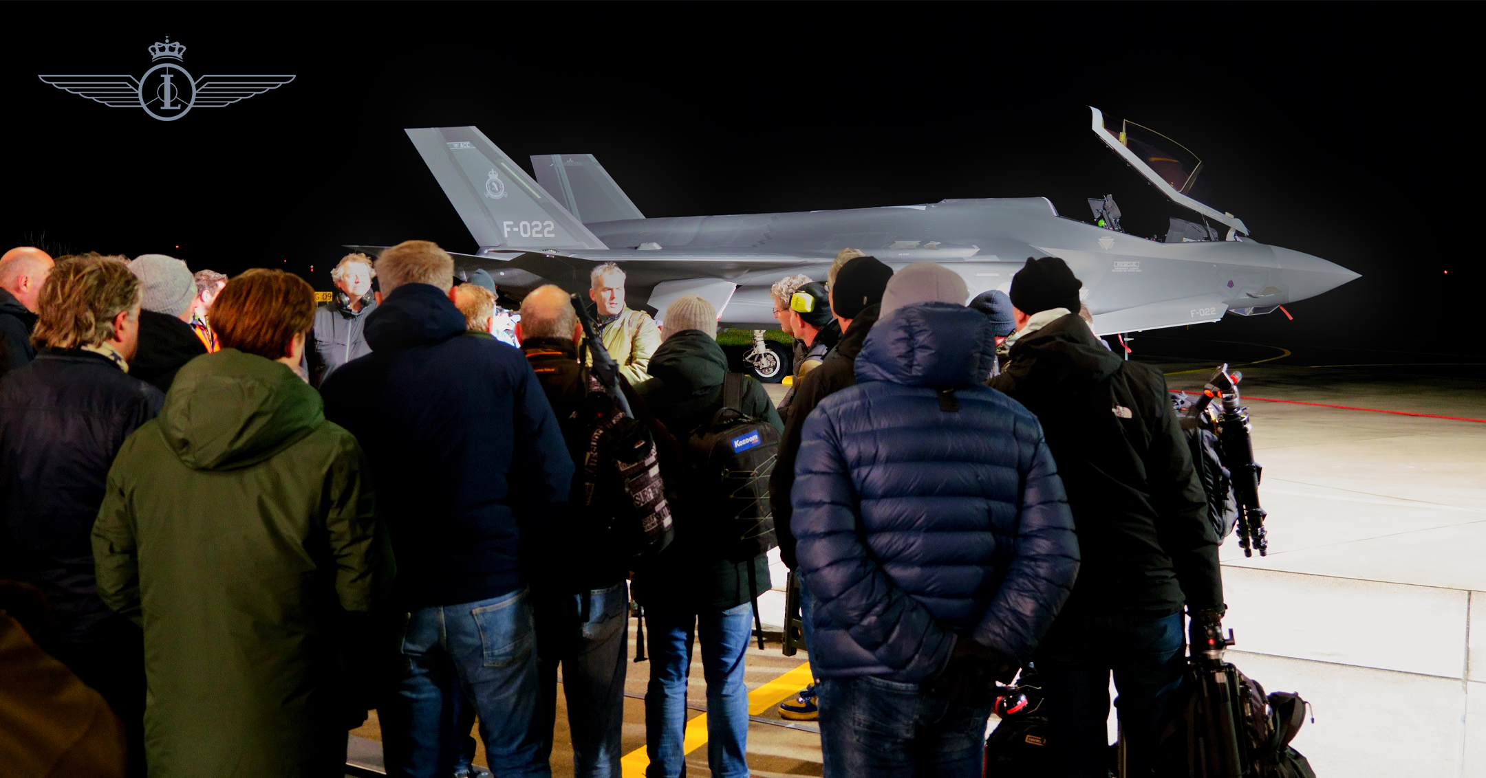 Regio Noord: Avondvliegen F-35.